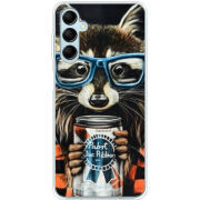 Чехол BoxFace Samsung Galaxy M15 5G (M156) Енот с банкой