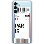 Прозрачный чехол BoxFace Samsung Galaxy M15 5G (M156) Ticket Paris