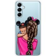 Прозрачный чехол BoxFace Samsung Galaxy M15 5G (M156) Mouse Mommy