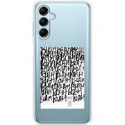 Прозрачный чехол BoxFace Samsung Galaxy M15 5G (M156) Blah Blah