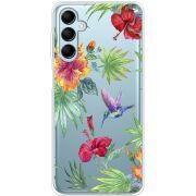 Прозрачный чехол BoxFace Samsung Galaxy M15 5G (M156) Tropical