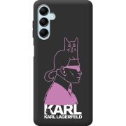 Черный чехол BoxFace Samsung Galaxy M15 5G (M156) Pink Karl