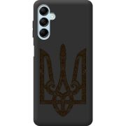 Черный чехол BoxFace Samsung Galaxy M15 5G (M156) Ukrainian Trident