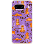 Чехол BoxFace Google Pixel 8A Yoga Cat
