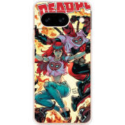 Чехол BoxFace Google Pixel 8A Deadpool and Mary Jane
