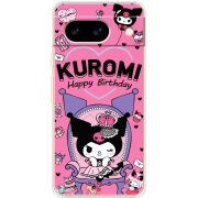 Чехол BoxFace Google Pixel 8A День народження Kuromi