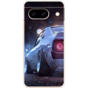 Чехол BoxFace Google Pixel 8A Silver Car