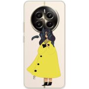 Прозрачный чехол BoxFace Realme 12 Plus 5G Just a Girl
