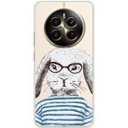 Прозрачный чехол BoxFace Realme 12 Plus 5G MR. Rabbit