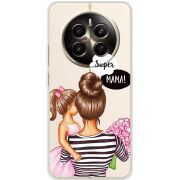 Прозрачный чехол BoxFace Realme 12 Plus 5G Super Mama and Daughter