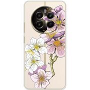 Прозрачный чехол BoxFace Realme 12 Plus 5G Cherry Blossom