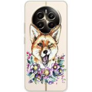 Прозрачный чехол BoxFace Realme 12 Plus 5G Winking Fox