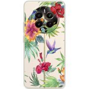 Прозрачный чехол BoxFace Realme 12 Plus 5G Tropical