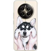 Прозрачный чехол BoxFace Realme 12 Plus 5G Husky