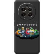 Черный чехол BoxFace Realme 12 Plus 5G Among Us Impostors