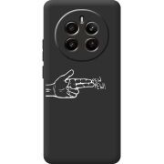 Черный чехол BoxFace Realme 12 Plus 5G Pew Pew