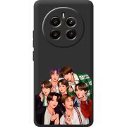 Черный чехол BoxFace Realme 12 Plus 5G BTS