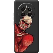 Черный чехол BoxFace Realme 12 Plus 5G Титан