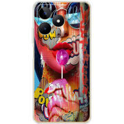 Чехол BoxFace Realme Note 50 Colorful Girl