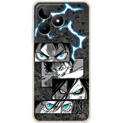 Чехол BoxFace Realme Note 50 Eren Yeager Transformation