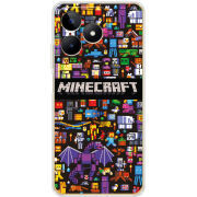 Чехол BoxFace Realme Note 50 Minecraft Mobbery