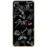 Чехол BoxFace Realme Note 50 Stray Kids автограф