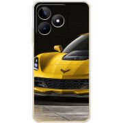 Чехол BoxFace Realme Note 50 Corvette Z06