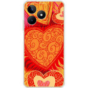 Чехол BoxFace Realme Note 50 Warm Hearts