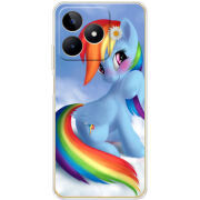 Чехол BoxFace Realme Note 50 My Little Pony Rainbow Dash