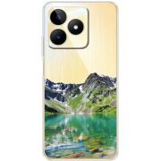 Прозрачный чехол BoxFace Realme Note 50 Green Mountain