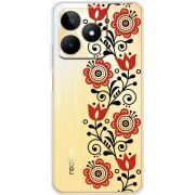Прозрачный чехол BoxFace Realme Note 50 Ethno Ornament
