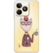 Прозрачный чехол BoxFace Realme Note 50 Good Morning
