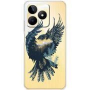 Прозрачный чехол BoxFace Realme Note 50 Eagle
