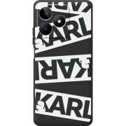 Черный чехол BoxFace Realme Note 50 White Karl