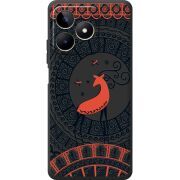 Черный чехол BoxFace Realme Note 50 Ornament