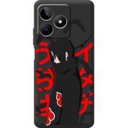 Черный чехол BoxFace Realme Note 50 Учиха Итачи