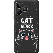 Черный чехол BoxFace Realme Note 50 