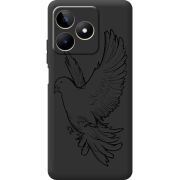Черный чехол BoxFace Realme Note 50 Dove