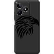Черный чехол BoxFace Realme Note 50 Eagle