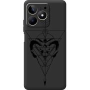 Черный чехол BoxFace Realme Note 50 