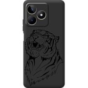 Черный чехол BoxFace Realme Note 50 