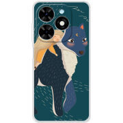 Чехол BoxFace Tecno Spark 20 Fantasy Print