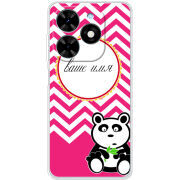 Чехол BoxFace Tecno Spark 20 Именной Panda