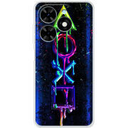 Чехол BoxFace Tecno Spark 20 Graffiti symbols