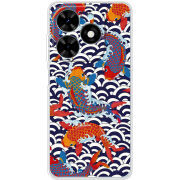 Чехол BoxFace Tecno Spark 20 Koi Fish