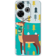 Чехол BoxFace Xiaomi Redmi 13 Foresty Deer