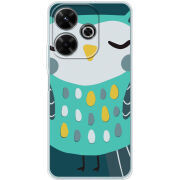 Чехол BoxFace Xiaomi Redmi 13 Green Owl