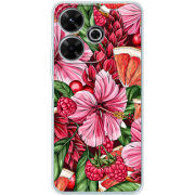Чехол BoxFace Xiaomi Redmi 13 Tropical Flowers