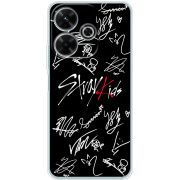 Чехол BoxFace Xiaomi Redmi 13 Stray Kids автограф