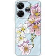 Прозрачный чехол BoxFace Xiaomi Redmi 13 Cherry Blossom